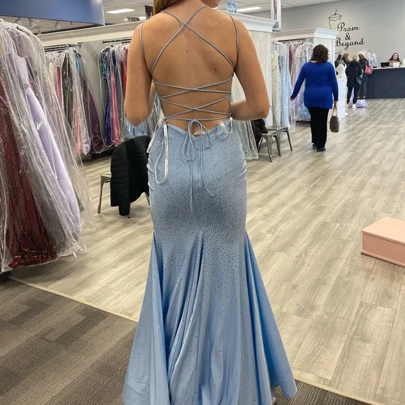 Amarra | Dresses | Light Blue Amarra Prom Dress | Poshmark